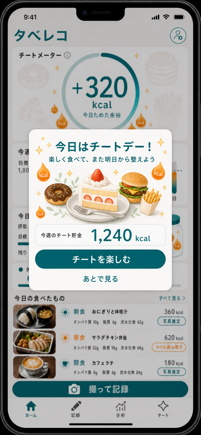 今日はチートデー！